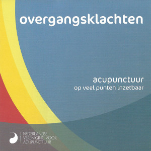 folder van acupunctuur en overgangsklachten