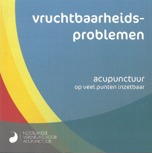 folder van acupunctuur en vruchtbaarheid