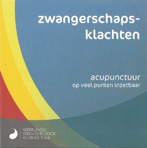 folder van acupunctuur en zwangerschap